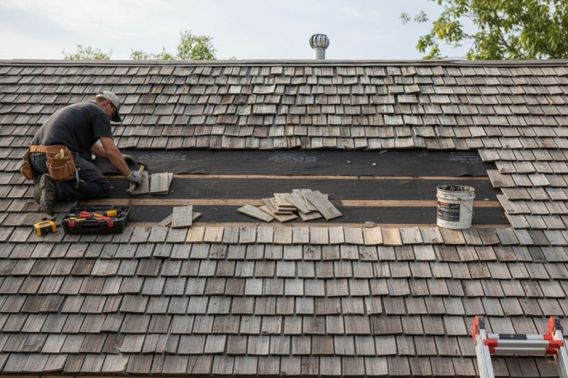 Wood Shingles Repair